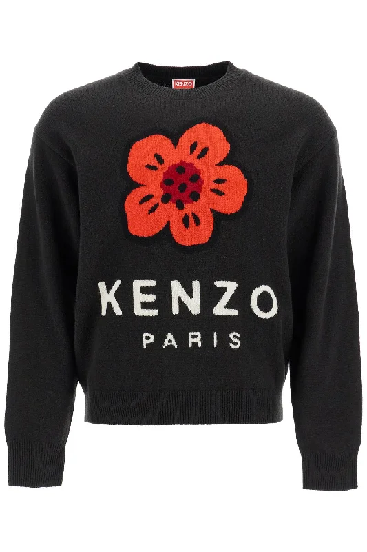Cool Casuals Kenzo Men's Boke Flower Wool Sweater