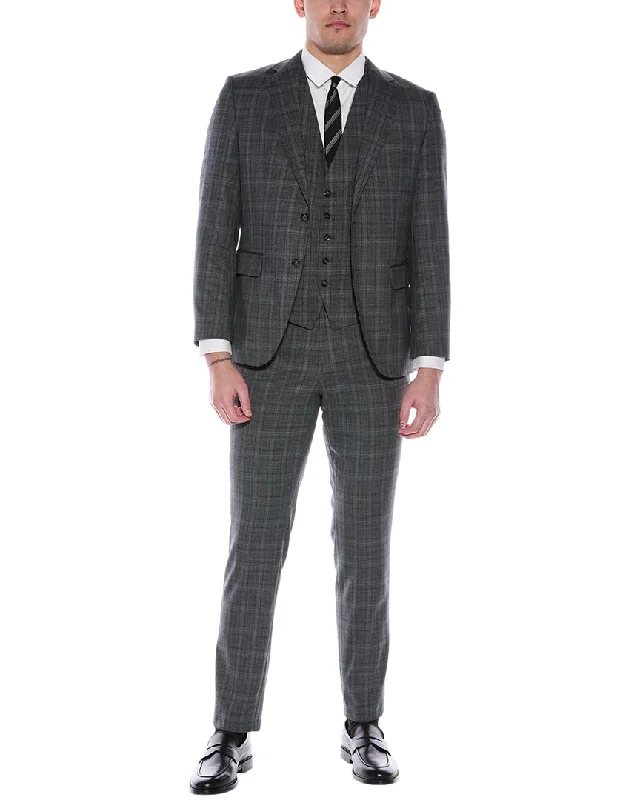 Casual Denim BOSS Hugo Boss 3pc Wool-Blend Suit