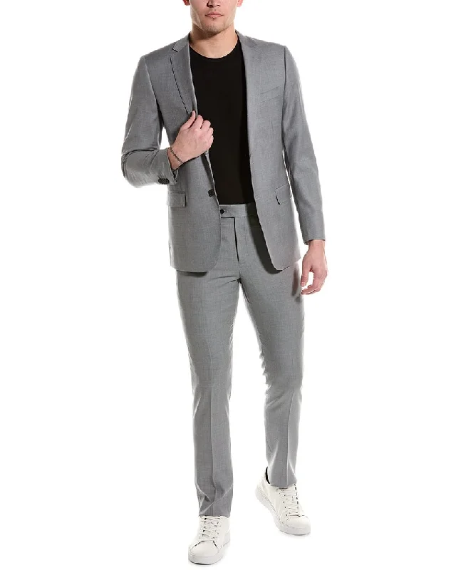 Lounge Wear Cavalli Class 2pc Slim Fit Wool Suit