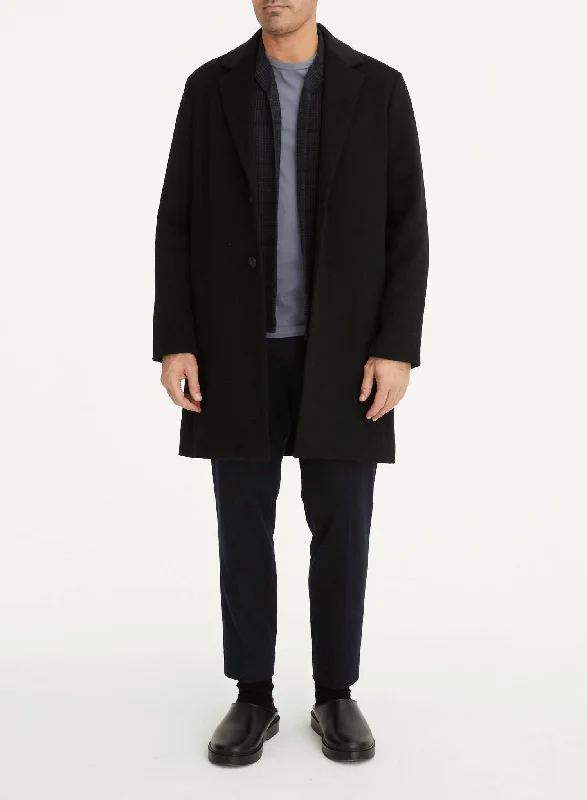 Versatile Outfits Classic Coat In Black