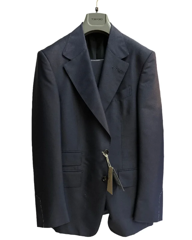 Simple Outfits Tom Ford Mens Two Piece Navy Blue Suit
