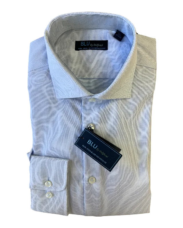 All-Day Wear BLU by Polifroni Light Blue Dress Shirt