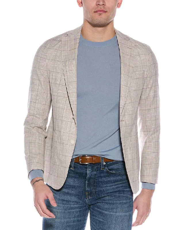 Everyday Outfits BOSS Hugo Boss Slim Fit Wool & Linen-Blend Blazer