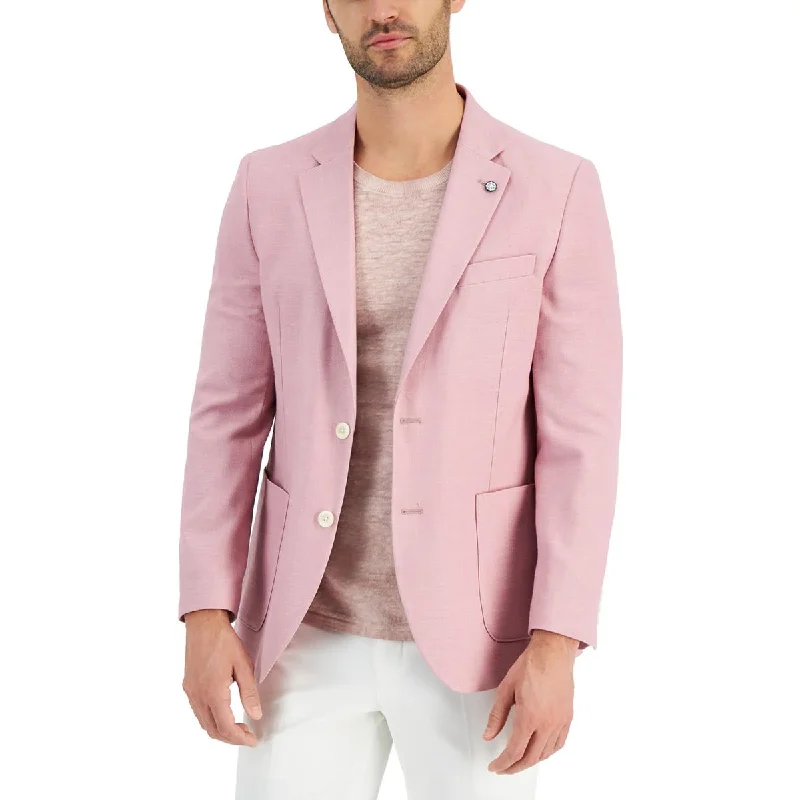 Urban Look Jensen Mens Collar Polyester Two-Button Blazer
