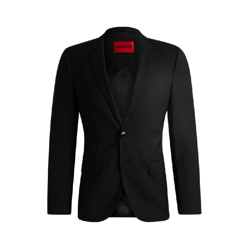 Comfortable Outfits Extra-slim-fit jacket in a stretch-wool blend