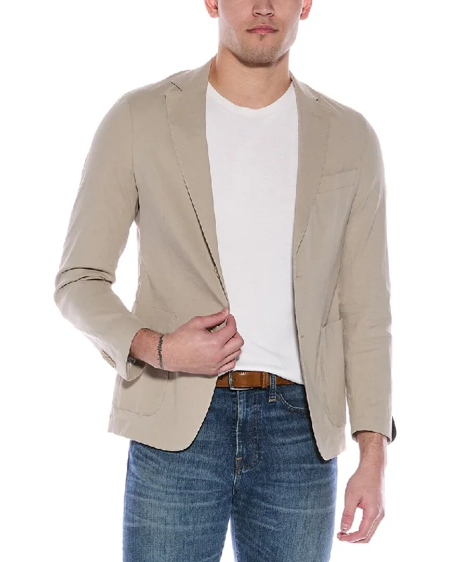 Fashion Basics BOSS Hugo Boss Slim Fit Linen-Blend Blazer