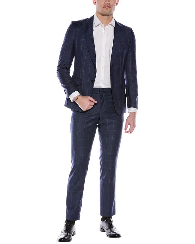 Casual Outfit BOSS Hugo Boss 2pc Slim Fit Wool Suit