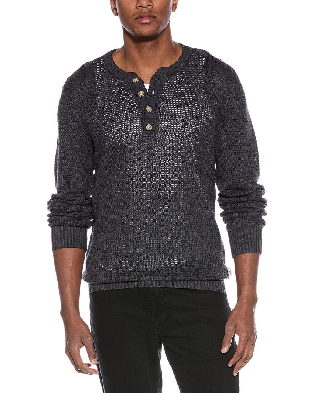 Streetwear Look Onia Linen Henley Sweater