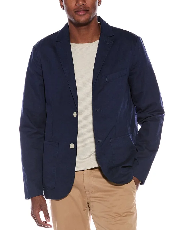 Urban Outfits Onia Linen-Blend Canvas Blazer