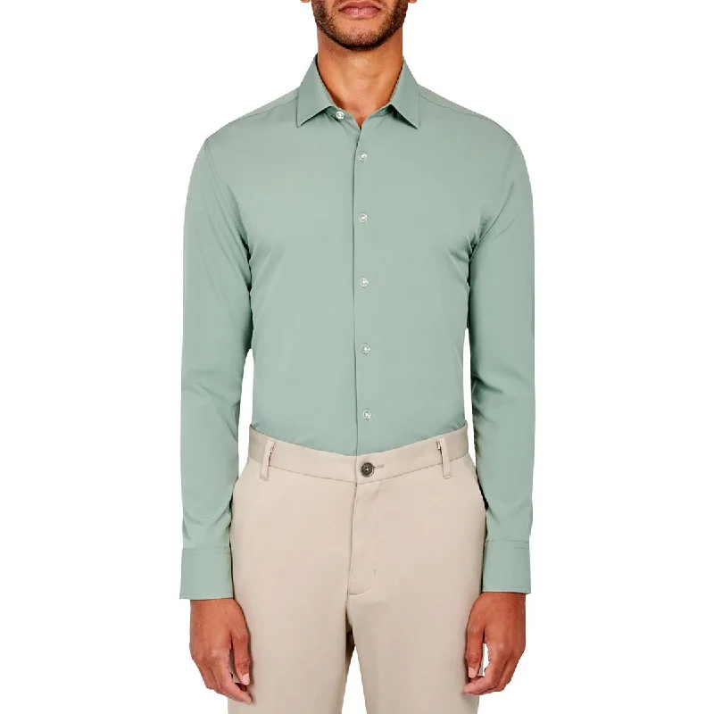 Versatile Wardrobe Con.struct Mens Collar  Button-Down Shirt