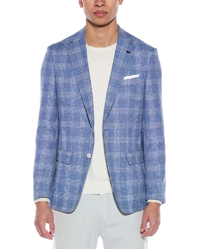 Soft Fabrics BOSS Hugo Boss Hutson Wool-Blend Suit Jacket