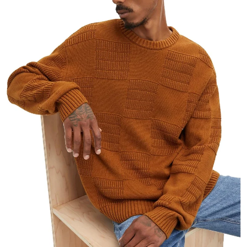 Trendy Comfort Mens Knit Pullover Sweater