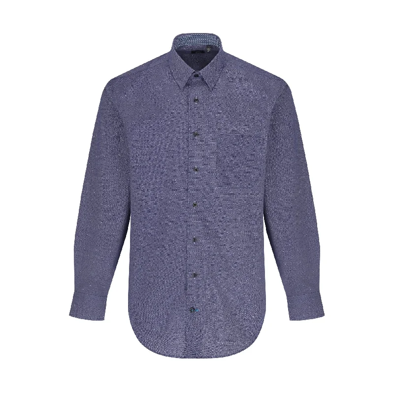 Comfy Sweaters Leo Chevalier TALL Regular Fit Hidden Button Down Collar