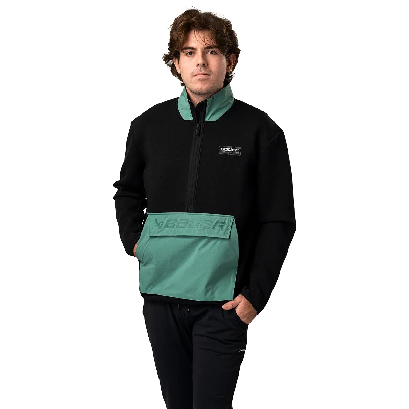 Classic Jackets BAUER KNIT MIX 1/2 ZIP SENIOR