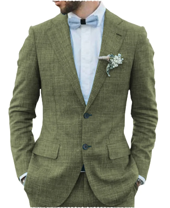Comfortable Shirts Men's Suit 2 Pieces Double Buttons Notch Lape Jacket (Blazer+Pants) Comfortable Shirts Men's Suit 2 Pieces Double Buttons Notch Lape Jacket (Blazer+Pants)