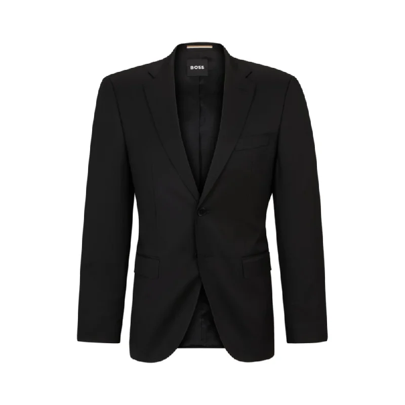 Casual Wear Single-breasted jacket in virgin-wool serge