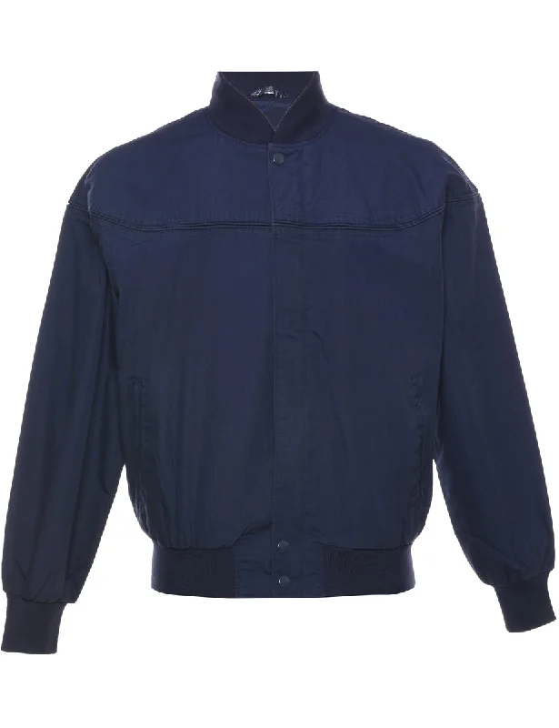 Versatile Looks Navy Bomber Jacket - M