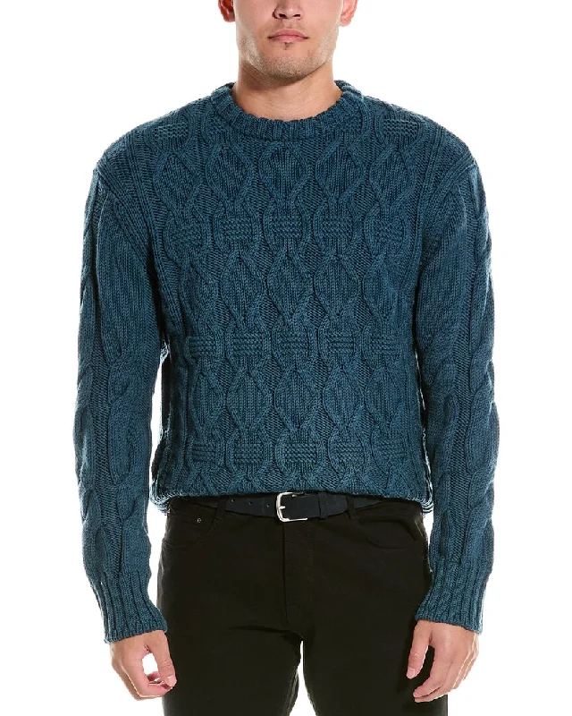 Versatile Wardrobe The Kooples Wool Crewneck Sweater