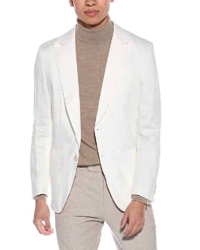 Relaxed Wearables BOSS Hugo Boss Slim Fit Linen Blazer