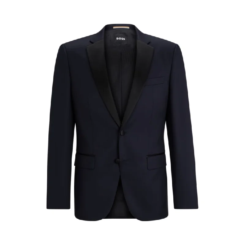 Fashion Basics Tuxedo jacket in virgin-wool serge