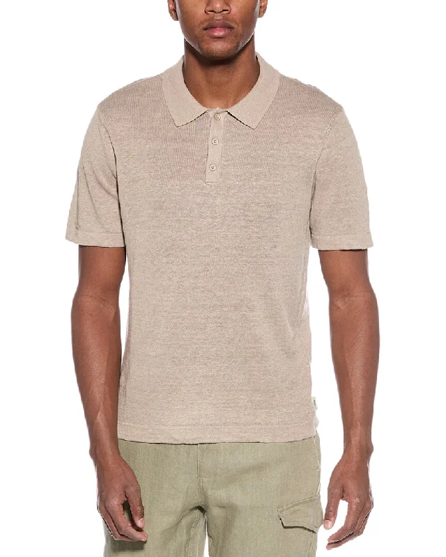 Premium Fabric Onia Linen Henley Shirt