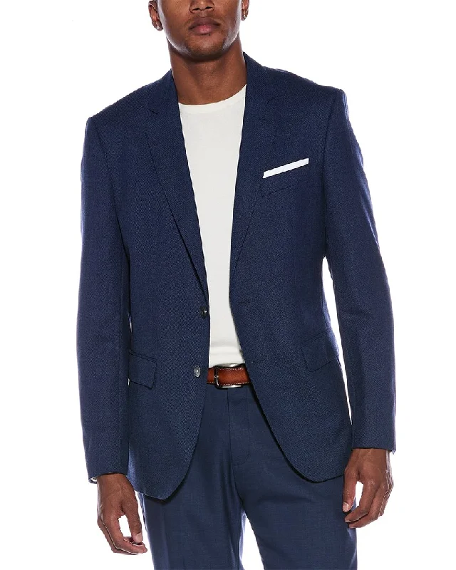 Laid-Back Style BOSS Hugo Boss Slim Fit Wool Suit Jacket