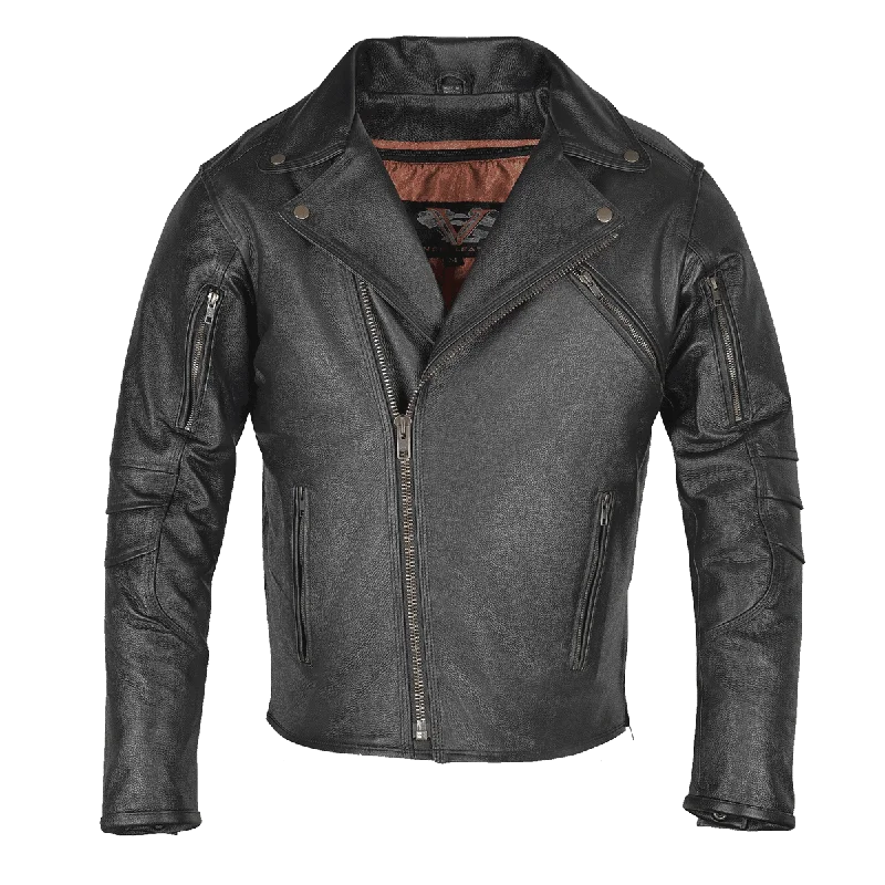 Sporty Trends HMM517L Goatskin Lightweight MCJ with Dual Gun Pockets & Zip out Liner