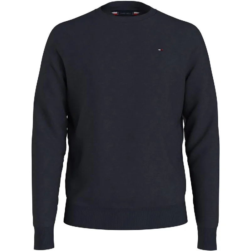 Lounge Wear Mens Logo Cotton Pullover Sweater