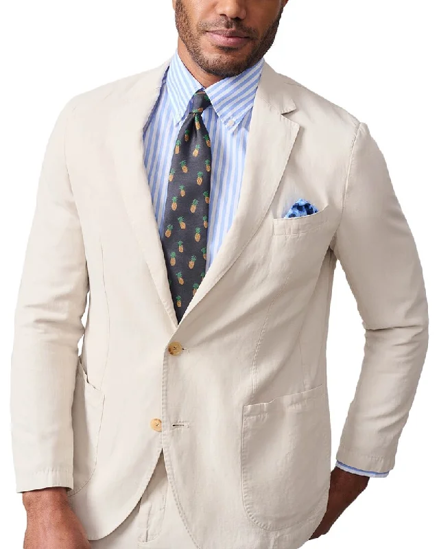 Smart Casual Wear J.McLaughlin Lisbon Linen-Blend Jacket