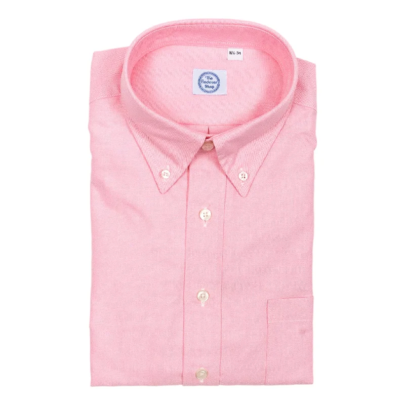 Soft Fabrics Pink Oxford Button Down Dress Shirt
