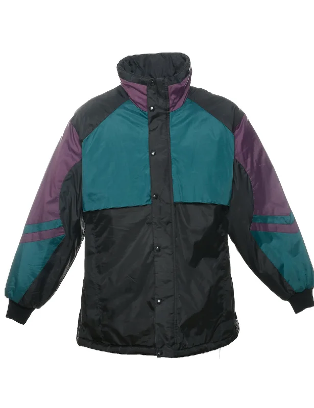 Modern Apparel Colour Block Ski Jacket - XL