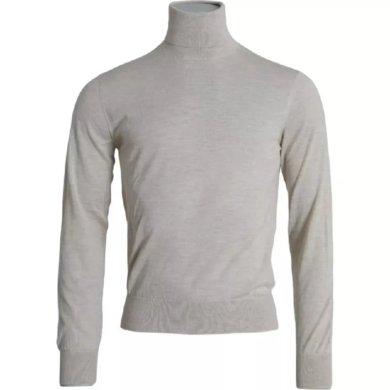 Simple Styles Dolce & Gabbana Pullover Cashmere Turtleneck Men's Sweater (Pre-Owned)