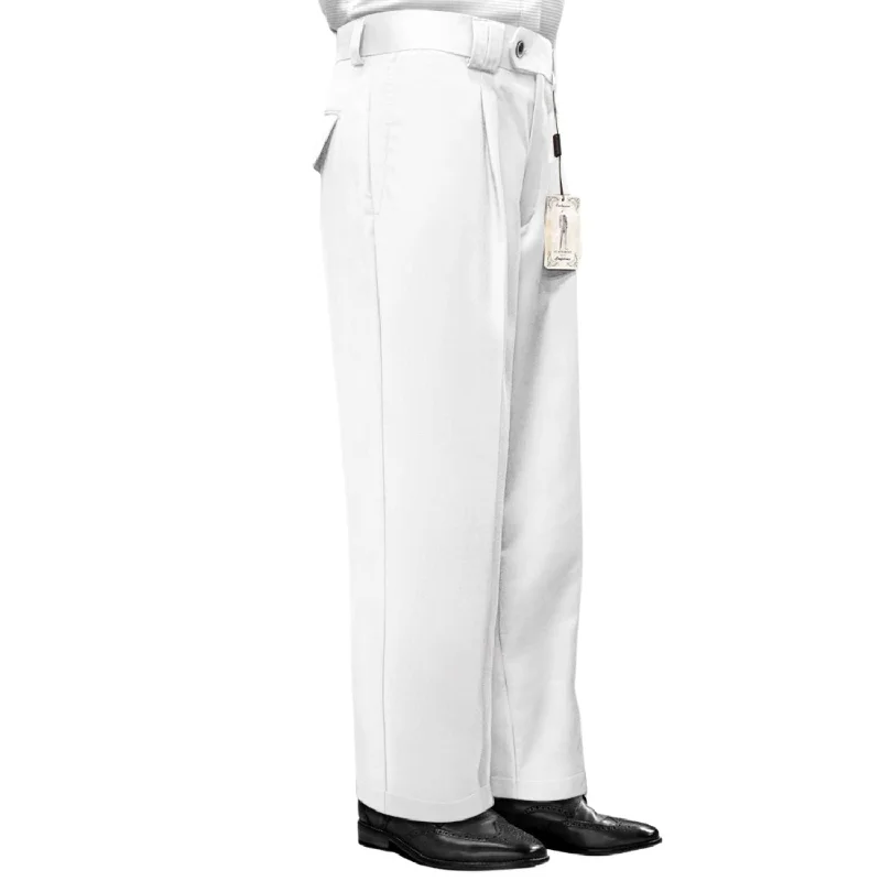 Urban Comfort Centauri Collection: White Wide-Leg Pants