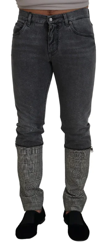 Fashion Basics Dolce & Gabbana Elegant  Checke blue Men's Treasure
