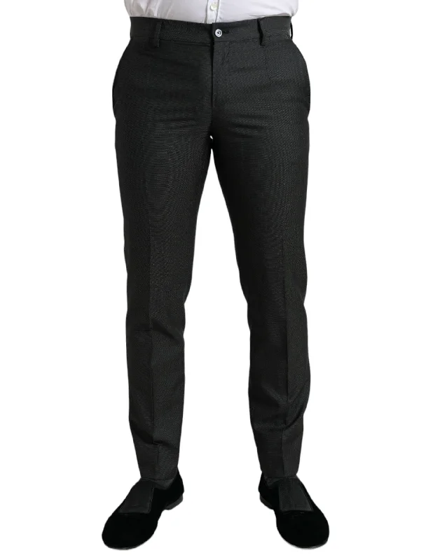 Effortless Comfort Dolce & Gabbana Elegant   Skinny Dress Men's Pants