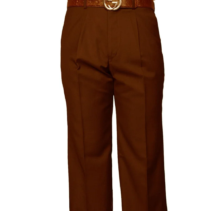 Stylish Looks Dubhe Collection: Copper Pleated Wool Pants