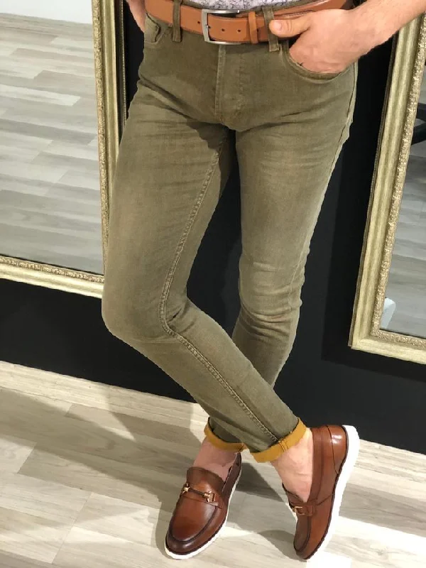 Versatile Style Heritage Khaki  Pants