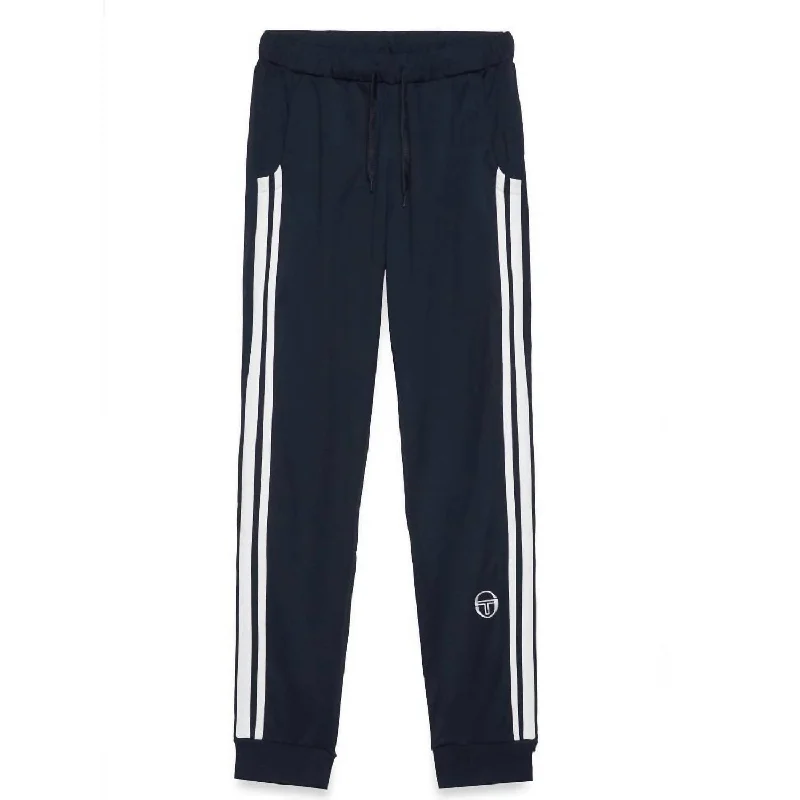 Basic Fashion Men's Damarino Pants In Navy/white