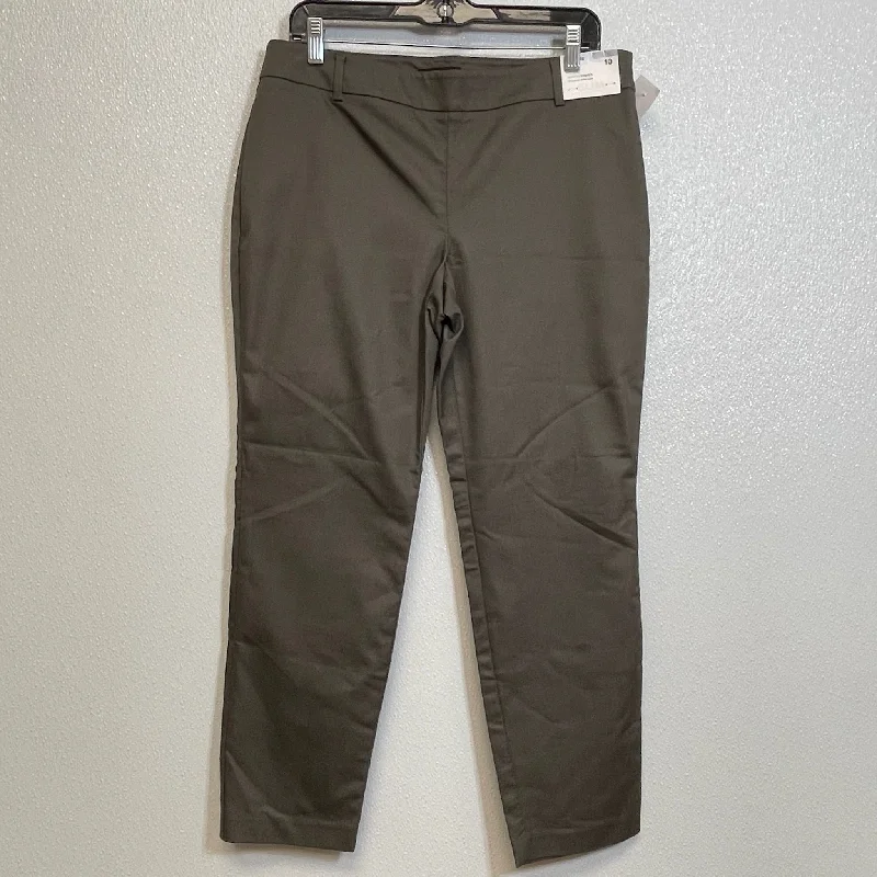 Pants Ankle By New York And Co In Olive, Size: 10