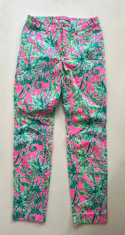 Everyday Comfort Pants Chinos & Khakis By Lilly Pulitzer In Multi-colored, Size: 4