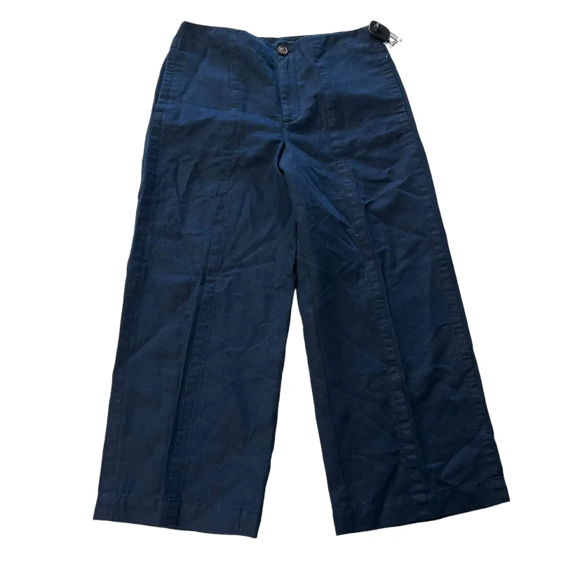 Smart Casual Pants Chinos & Khakis By Loft In Navy, Size: 10