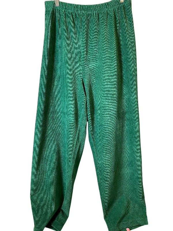 Fashion Basics Pants Corduroy By Lands End In Green, Size: 22