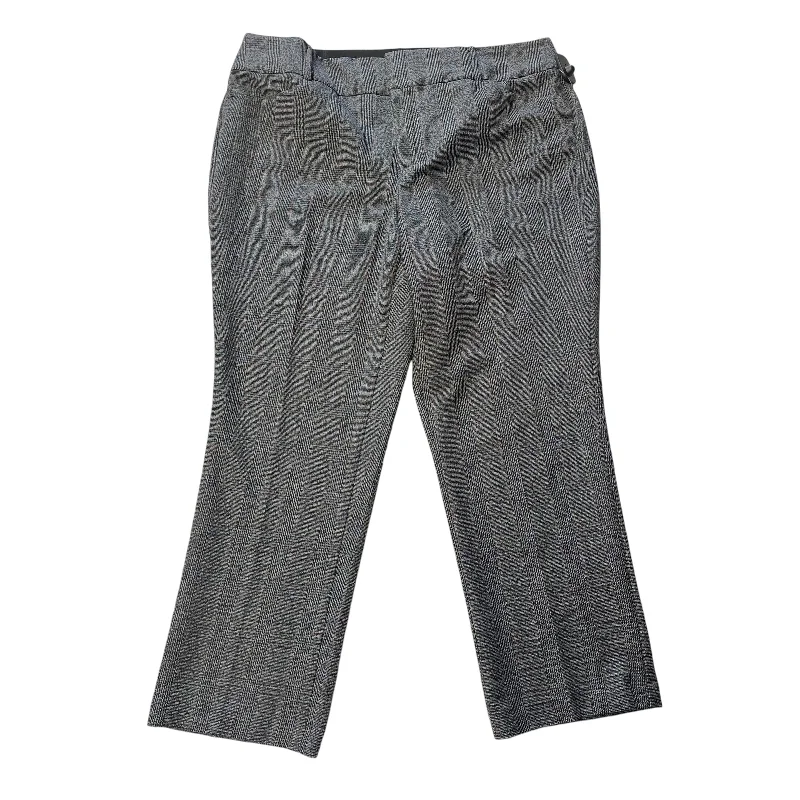 Stylish Comfort Pants Dress By Apt 9 In Grey, Size: 16