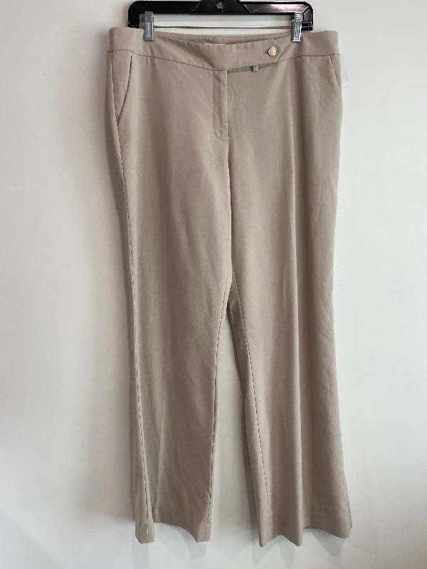 Outdoor Clothing Pants Dress By Calvin Klein In Beige, Size: 12