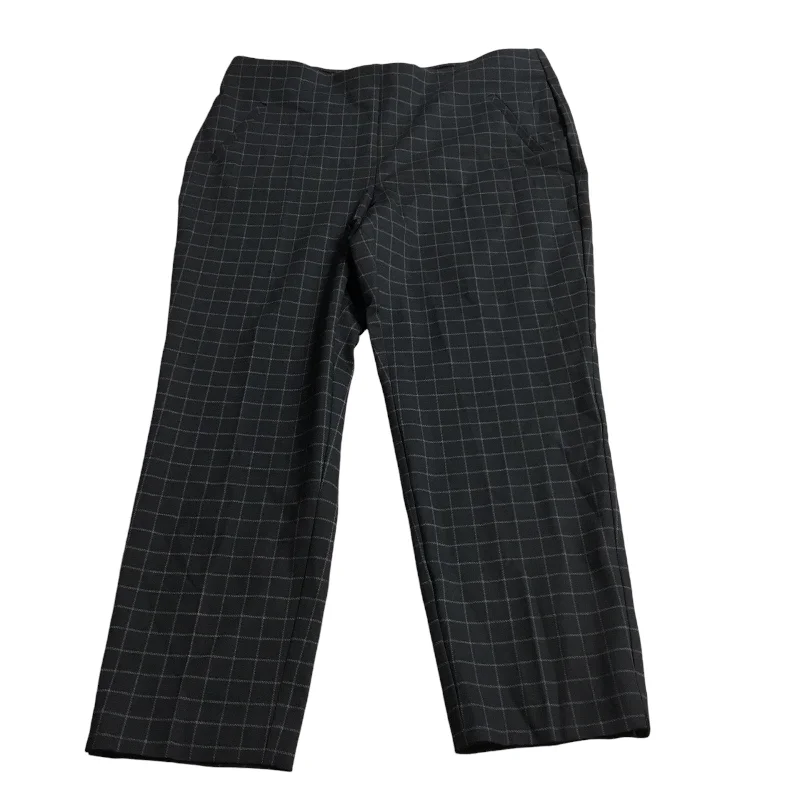 Active Gear Pants Dress By Chicos In Checkered Pattern, Size: L