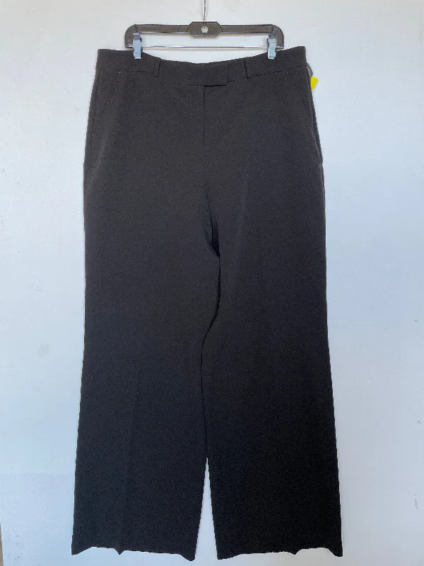 Relaxed Looks Pants Dress By White House Black Market In Black, Size: 18