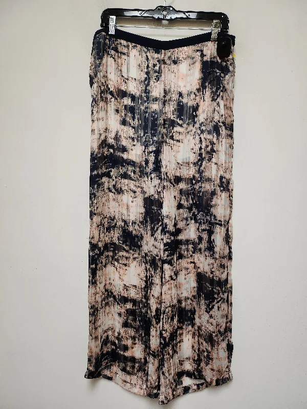 Casual Comfort Pants Wide Leg By Cache In Multi-colored, Size: 10