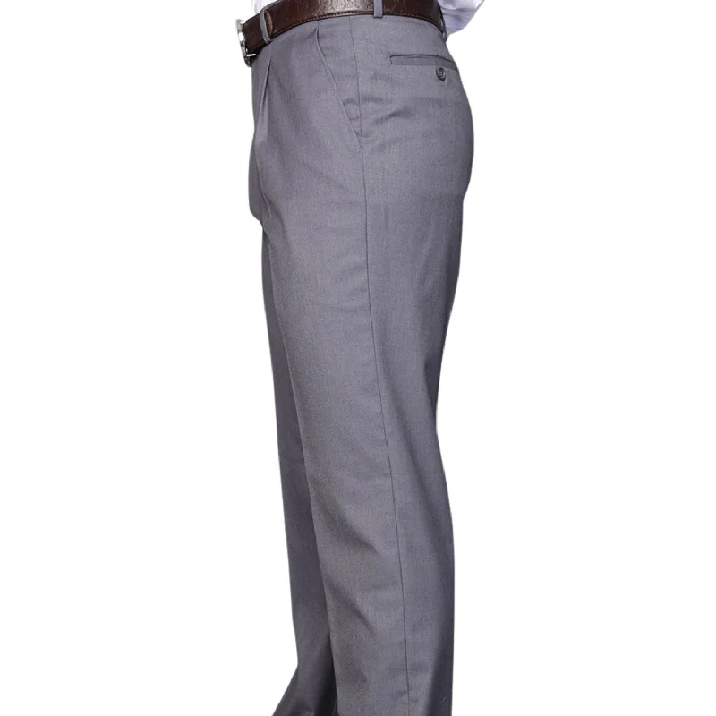 Streetwear Look Saiph Collection: Charcoal Pleated Pants - Big Sizes Available