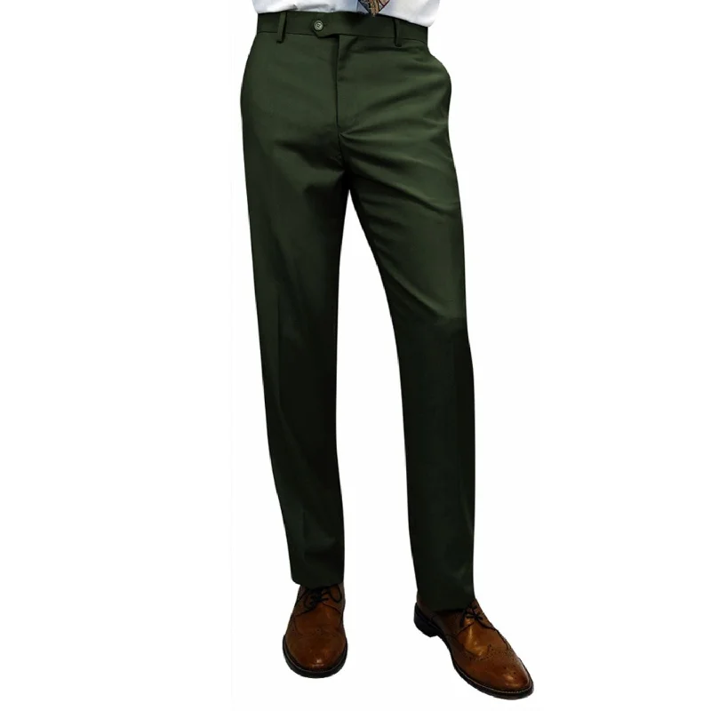Essential Wardrobe Stylara Collection: Hunter Slim Fit Flat Front Pants