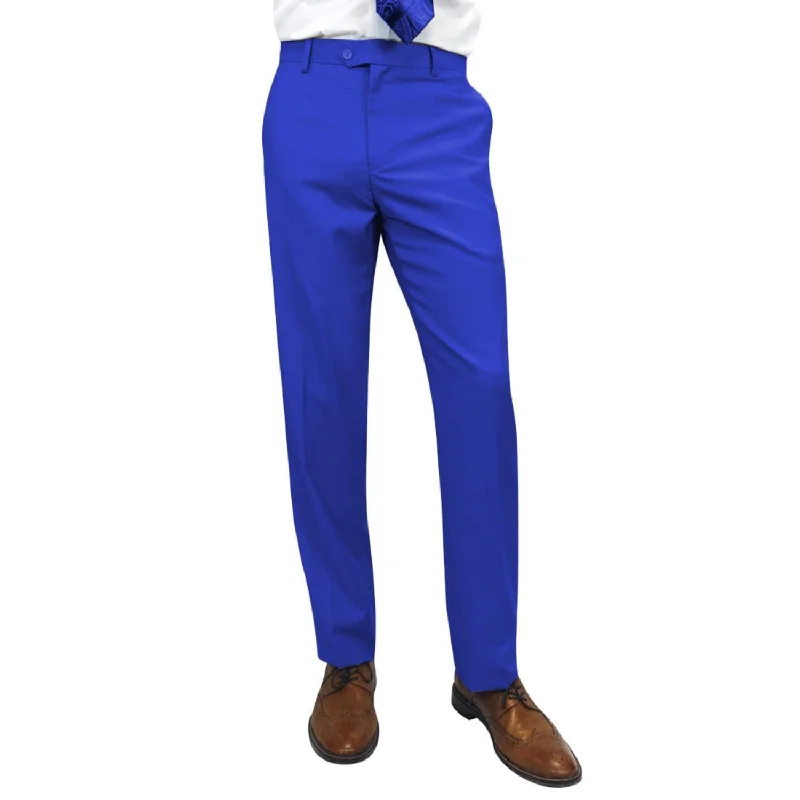 Comfy Jackets Stylara Collection: Royal Slim Fit Flat Front Pants
